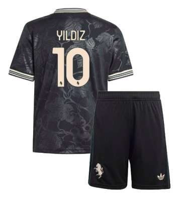 Juventus Kenan Yildiz #10 Tredjeställ Barn 2025-26 Kortärmad (+ Korta byxor)